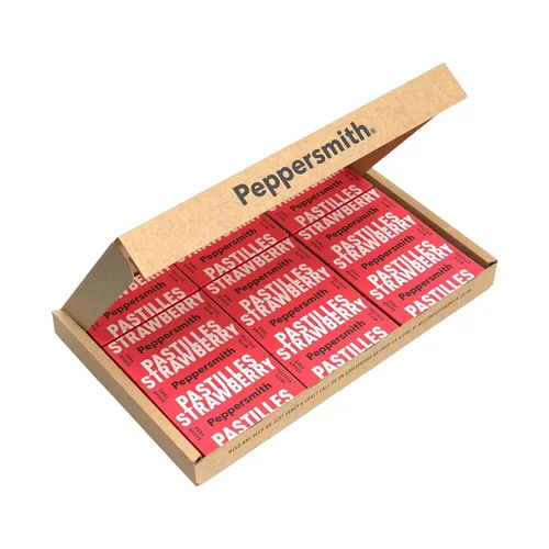 Miniatura 2 de Peppersmith Mentas dentales de fresa 12x15g