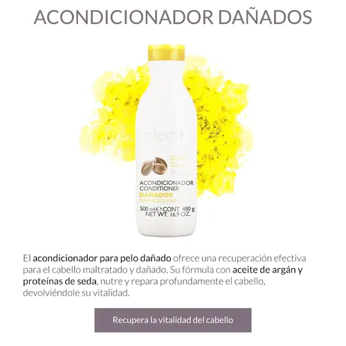 Miniatura 2 de ALEA - Acondicionador para el cabello dañado - Línea de cabello dañado - 16.9 fl oz - con proteínas de seda y aceite de argán - Libre de sulfatos