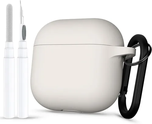 Miniatura 12 de Brujula Funda protectora de silicona para AirPods 4 con ANC, compatible con AirPods de 4ª generación 2024 (Avocado, AirPods 4 con ANC)