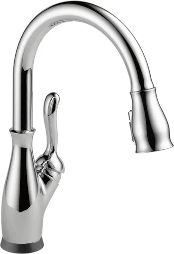 Miniatura 11 de DELTA FAUCET Leland - Grifo para cocina de níquel cepillado con función táctil, monocontrol con rociador extensible, tecnología Touch2O y cabezal