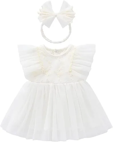 Miniatura 10 de Vestido de otoño de manga larga para niña pequeña, vestido de encaje con flores, boda, primer cumpleaños, bautizo, vestido con sombrero