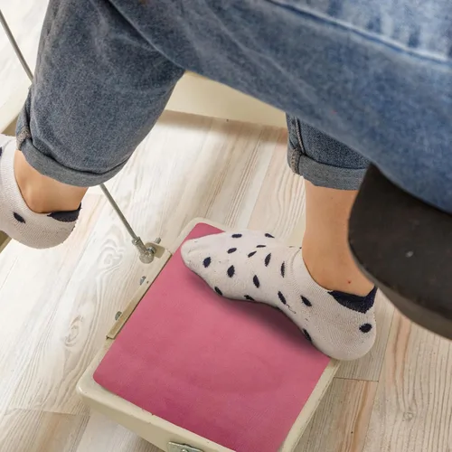 Miniatura 6 de Almohadilla antideslizante para pedal de máquina de coser, alfombrilla de pedal de máquina de coser, alfombrilla de goma antideslizante que mantiene