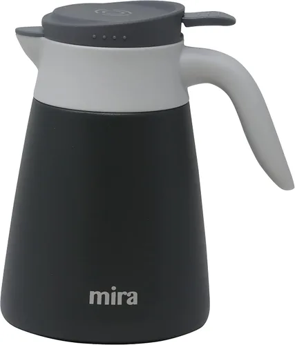 Miniatura 11 de MIRA Servidor de jarra de café aislado, dispensador de café de acero inoxidable, 27 onzas, azul rey