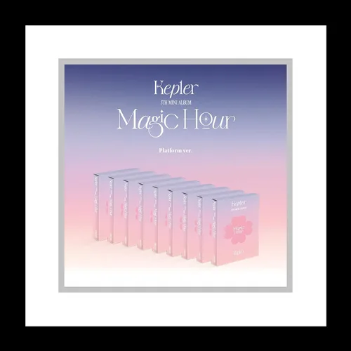 Kep1er Magic Hour 5º Contenido del mini álbum+tarjeta fotográfica+pegatina+seguimiento sellado (versión de plataforma Dayeon)