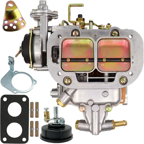 NENKUTEN Nuevo Carburador 2 Barriles para Weber 32/36 DGV DGEV Estrangulador eléctrico 32x36 para Toyota Pickup Celica Corona 20R 22R Holley Mazda