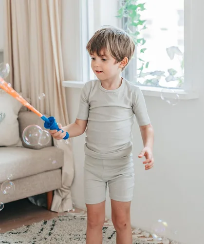Miniatura 125 de AVAUMA - Pijama para niños y niñas de algodón básico para uso diario