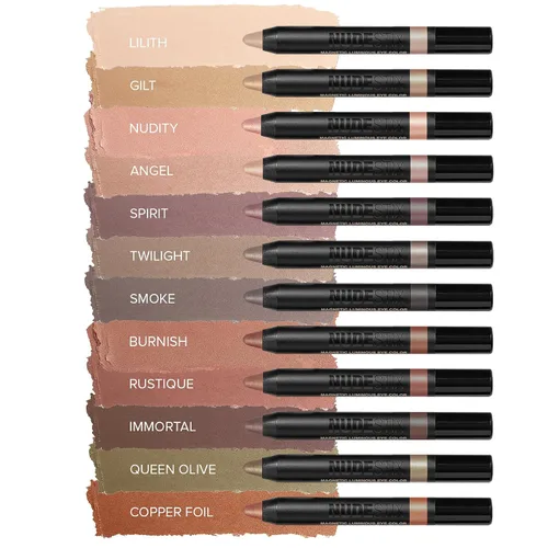 Miniatura 10 de Nudestix Color de ojos luminoso magnético: barra de sombra de ojos crema 4 en 1, delineador, imprimación e iluminador Larga duración, acabado