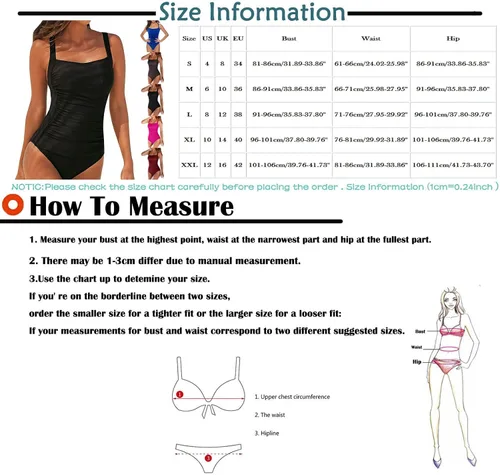 Miniatura 3 de Women's Ruched Elegant Solid One-Piece Swimsuit Sleeveless Tummy Control Beach Monokini Swimwear Bathing Suit