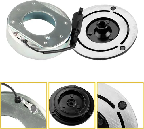 Miniatura 8 de PHILTOP Embrague del compresor de CA, kit de embrague del compresor de CA, bobina de polea apta para 2002 2003 2004 2005 2006 2007 2008 MINI COOPER