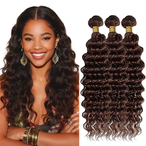 Miniatura 167 de Color 30 paquetes de cabello humano marrón onda del cuerpo paquetes 8 10 12 pulgadas brasileño virgen Remy extensiones de cabello humano doble trama