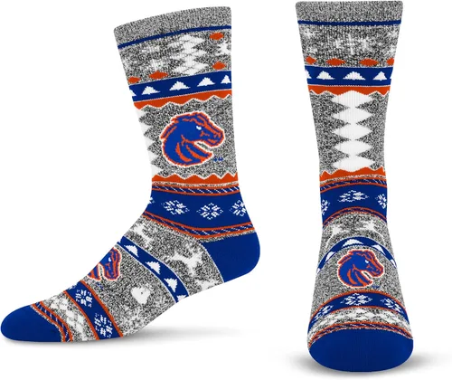 Miniatura 27 de For Bare Feet Ugly Holiday Sweater Crew Sock NCAA