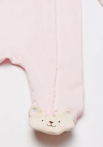 Miniatura 4 de Little Me - Pijama para dormir con pies para niña