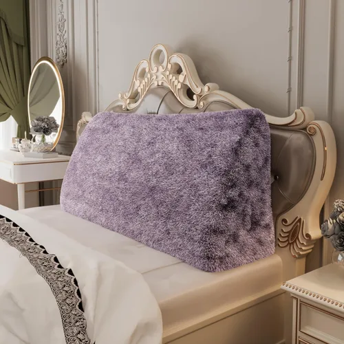 Miniatura 50 de Almohada de Cuña Engrosada de 10 libras para Cabecero Posicionador Corporal Almohada de Cuña para Cama Soporte de Respaldo Almohada Triangular