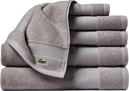 Miniatura 35 de Lacoste Heritage - Sábana de baño de 100 % algodón Supima, aloe, 35" x 70", altamente absorbente y de secado rápido, toalla de baño súper suave