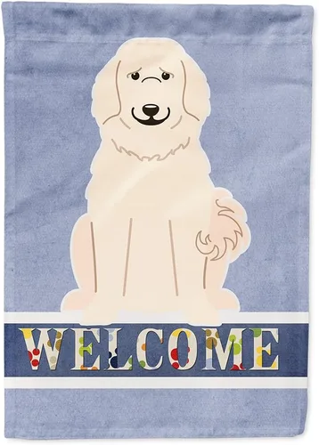Miniatura 147 de Caroline's Treasures BB5622GF Airedale - Bandera de bienvenida para jardín, bandera decorativa para patio, exteriores, patio, parterres