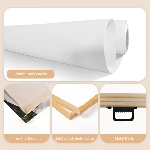 Miniatura 6 de Impresiones en lienzo personalizadas con tus fotos, arte de pared enmarcado personalizado, imágenes de lienzo personalizadas para dormitorio, sala