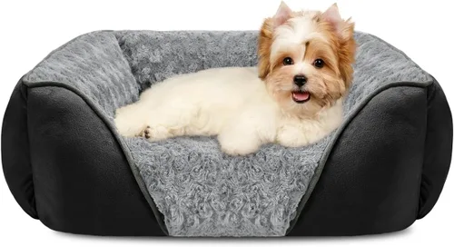 Miniatura 23 de INVENHO Cama XXL para perros grandes, medianos y pequeños, cama rectangular lavable para perro, cama ortopédica para perros, cama suave y relajante