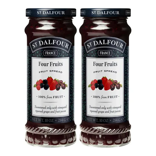 Miniatura 49 de St. Dalfour Untable de frutas de arándanos, 10 onzas, 100% de frutas, sin ingredientes artificiales, sin OMG, sin azúcar de caña, todo natural