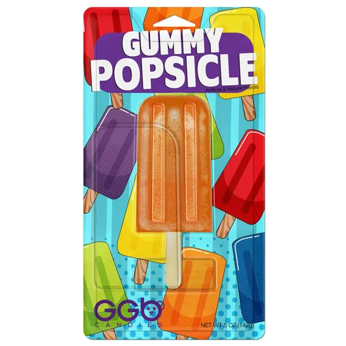 Miniatura 6 de Paleta de gomita: un regalo genial con una variedad de opciones de sabor, por GGB Candies (frambuesa azul, paquete de 2)