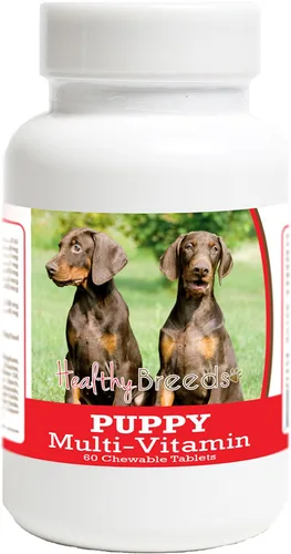 Miniatura 82 de Healthy Breeds Comprimido multivitamínico Pug Puppy Dog 60