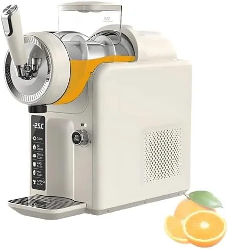 Miniatura 8 de Máquina profesional de granizado de 1.8 L con autolimpieza, no necesita hielo, pantalla LED, perfecta para granizados, cócteles, batidos y vino