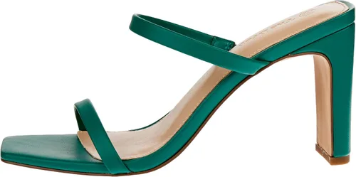 Miniatura 5 de The Drop - Sandalias de tacón alto Avery con dos correas y punta cuadrada para mujer