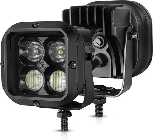 Miniatura 13 de Niwaker - Luces LED para cápsulas, 2 unidades, 3 pulgadas, 80 W, CREE LED, cubos de luz de conducción todoterreno, faros, luces antiniebla, luces