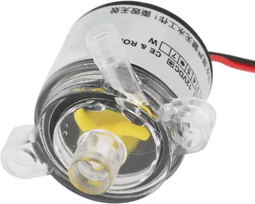 Miniatura 4 de 12V Mini sin escobillas DC grado alimenticio 6W sumergible para beber fuente exprimidor acuario, fuente, estanque de peces pequeño, sistema solar