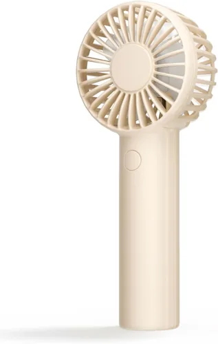Edvision Mini Ventilador de Mano, Potente Ventilador Personal Portátil de 3 Velocidades, Diseño Bonito y de Bolsillo, Recargable por USB para
