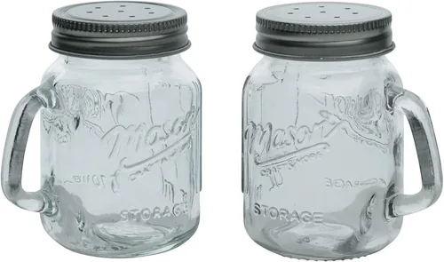 Miniatura 2 de Salero y pimentero Mason Jar