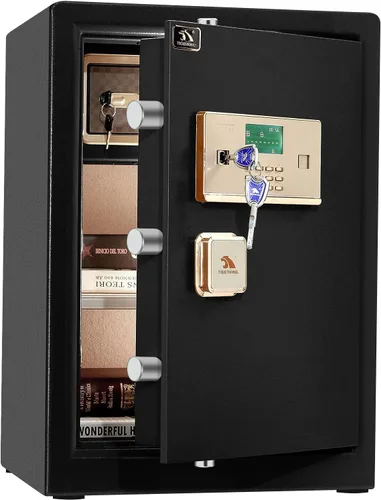 Miniatura 17 de TIGERKING Caja Fuerte Grande de Servicio Pesado, Caja Fuerte Digital de Seguridad para el Hogar de 3.47 Pies Cúbicos con Cerradura de Combinación