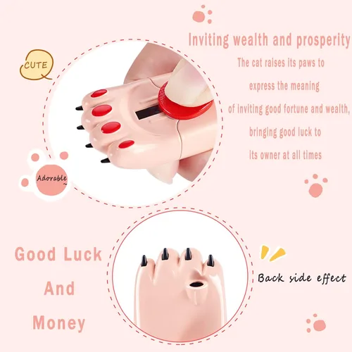 Miniatura 5 de Encendedor a prueba de viento, diseño genial de pata de gato, rellenable, ajustable, encendedor de butano, regalo para hombres (sin gas)