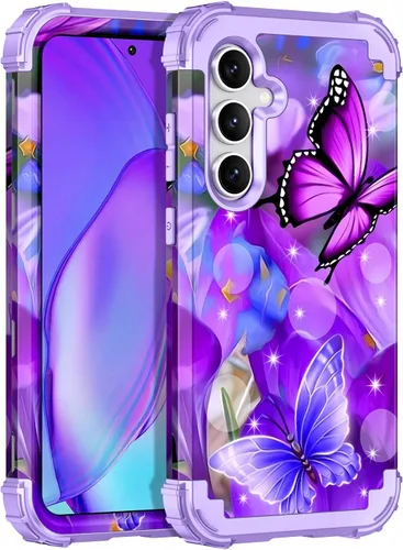 Miniatura 9 de Rancase Compatible con Galaxy A16 5G Funda, Protección Resistente a los Golpes de Tres Capas de Servicio Pesado Parachoques de Plástico Duro + Funda
