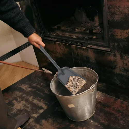Miniatura 9 de Pala de hollín Pala multifuncional Estufa Pala de cocina Pala de cenizas de carbón Pala de ceniza de chimenea Pala de limpieza Pala de limpieza