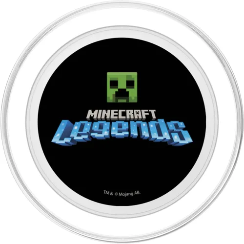 Miniatura 2 de Minecraft Legends Creeper Head - Logotipo oficial del juego PopSockets MagSafe PopGrip para iPhone