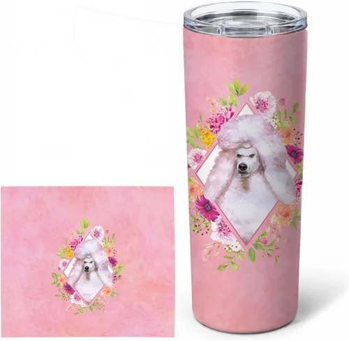 Miniatura 37 de Caroline's Treasures CK4270TBL20 - Vaso delgado de acero inoxidable de 20 onzas con aislamiento al vacío de doble pared, reutilizable