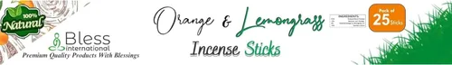 Miniatura 14 de Bless-International Orange and Lemongrass - Varillas de incienso 100% naturales, hechas a mano, sumergidas a mano, orgánicas, sin productos químicos