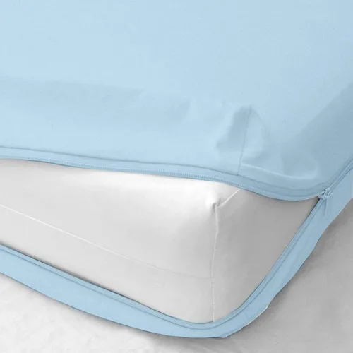 Miniatura 5 de Shreem Linen Sábana bajera ajustable con cremallera, bolsillo profundo de 8 pulgadas, microfibra suave cepillada de calidad de hotel, resistente al