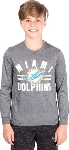 Miniatura 13 de Ultra Game Youth NFL - Camiseta de manga larga oficial de la NFL para jóvenes