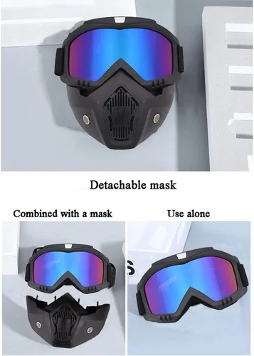 Miniatura 5 de 1Storm Casco de motocicleta de media cara estilo alemán aprobado por DOT: HKY602