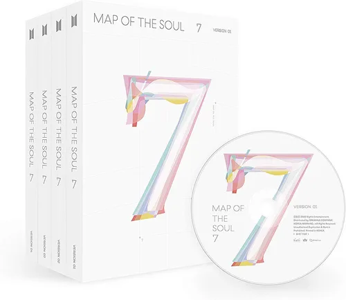 Bighit Ent BTS Bangtan Boys - MAPA del alma: 7 [1 ver. Set] 1 álbumes+Juego de tarjetas fotográficas adicionales (1 ver Póster desplegado+estuche de
