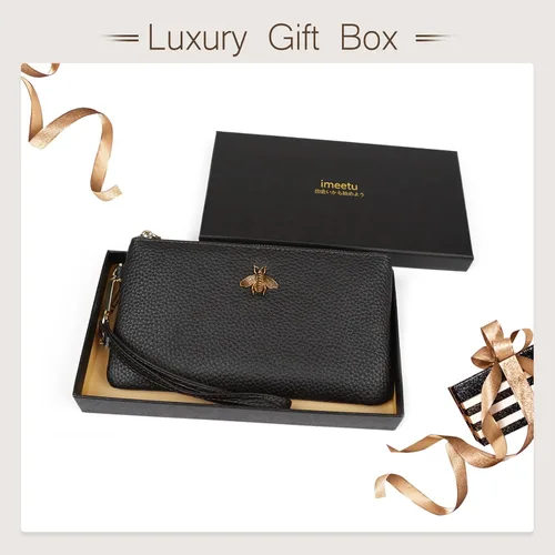 Miniatura 5 de imeetu Bolso de mano para mujer con correa para muñeca