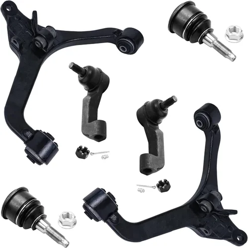 Miniatura 95 de Detroit Axle - Kit de extremo delantero para Chrysler 300 Dodge Charger Challenger 2011-2023, 2 brazos de control inferiores traseros 2 varillas