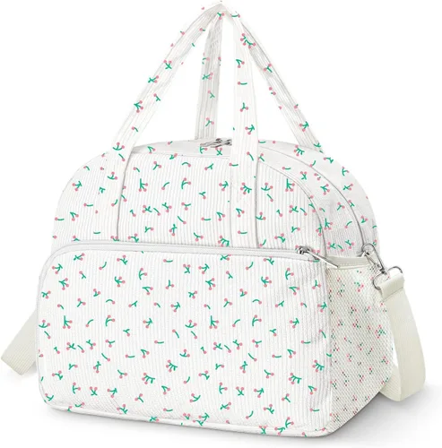 Miniatura 14 de Coobiiya Lonchera térmica de 12 litros para mujeres y hombres, lonchera de pana reutilizable, lonchera de gran capacidad con forro resistente a fugas