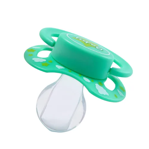 Miniatura 4 de LittleForBig Bigshield Gen-II Chupete Impreso De Gran Tamaño - Azul Dreamy & Green Baby