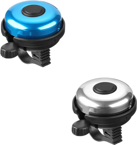Miniatura 42 de Accmor Campana de Bicicleta Clásica, Campana de Bicicleta de Aluminio, Campana de Bicicleta de Sonido Fuerte Nítido y Claro para Adultos y Niños