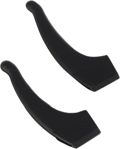 Kit de 10 pares de ganchos de silicona antideslizante para gafas, funda antideslizante para gafas, juego de patas de silicona negra para un ajuste