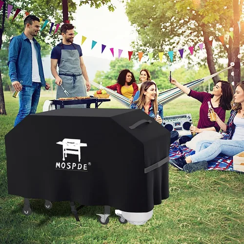 Miniatura 5 de Cubierta de parrilla para parrilla Blackstone ProSeries de 28 pulgadas, cubierta de parrilla 5483 con parte superior plana de 60 pulgadas