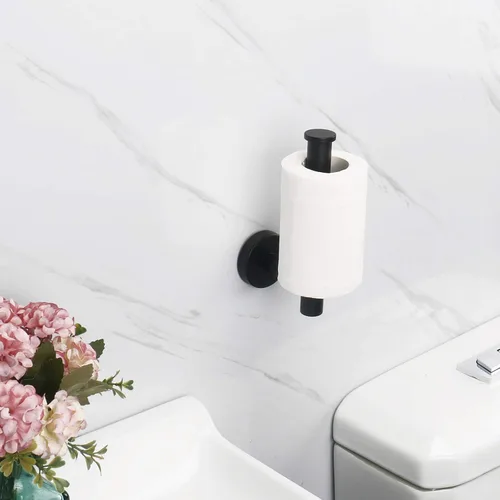 Miniatura 3 de NearMoon Portarrollos de papel higiénico para baño, acero inoxidable SUS304 premium resistente al óxido, portarrollos montado en pared para baño