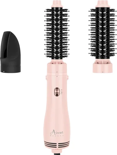 Miniatura 10 de Aima Beauty Blow Dryer Brush Set - 4-in-1 Round Brush Blow Dryer Adds Shine, Smooth, Curl & Volume for Short to Medium Hair, Interchangeable 1” &